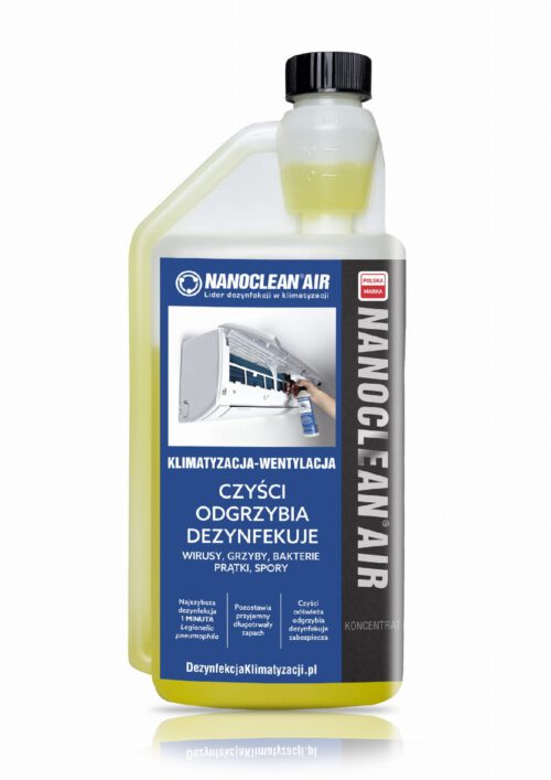 Płyn do dezynfekcji klimatyzacji NanoClean 1 l koncentrat Lawenda