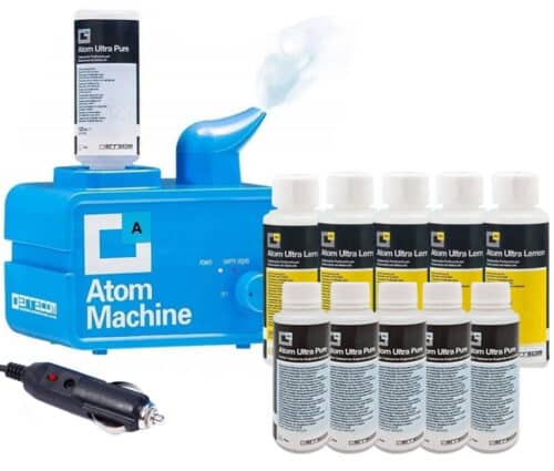 ATOM MACHINE ULTRADŹWIĘKI 24SZT LEMON + 24SZT PURE Urządzenie do Odgrzybiania