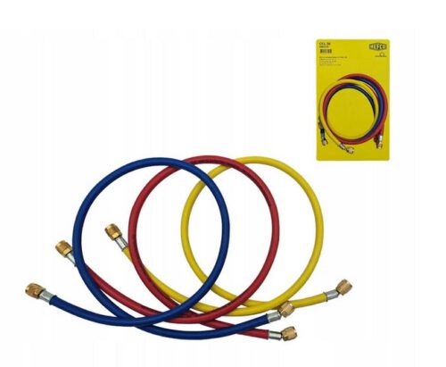 Węże serwisowe do klimatyzacji 1/4 REFCO KPL 90cm
