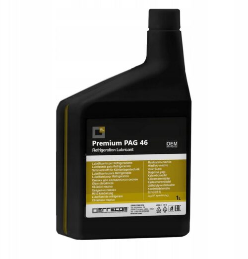 Olej PAG 46 R134a 1litr autoklima Errecom