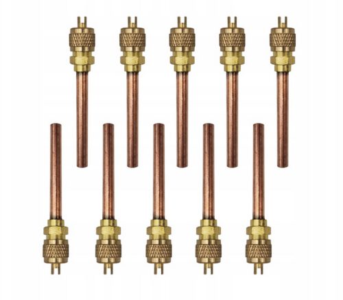 ZAWÓR SERWISOWY AVX Z ZAWORKIEM SCHREDERA 5cm 1/4 - 10 sztuk