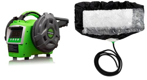 Parownica z ozonatorem do mycia klimatyzacji C30S z pokrowcem Wipcool CSC-1