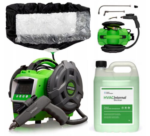 ZESTAW DO MYCIA KLIMATYZACJI WIPCOOL MYJKA C30S POKROWIEC CSC-1 BIOCLEAN